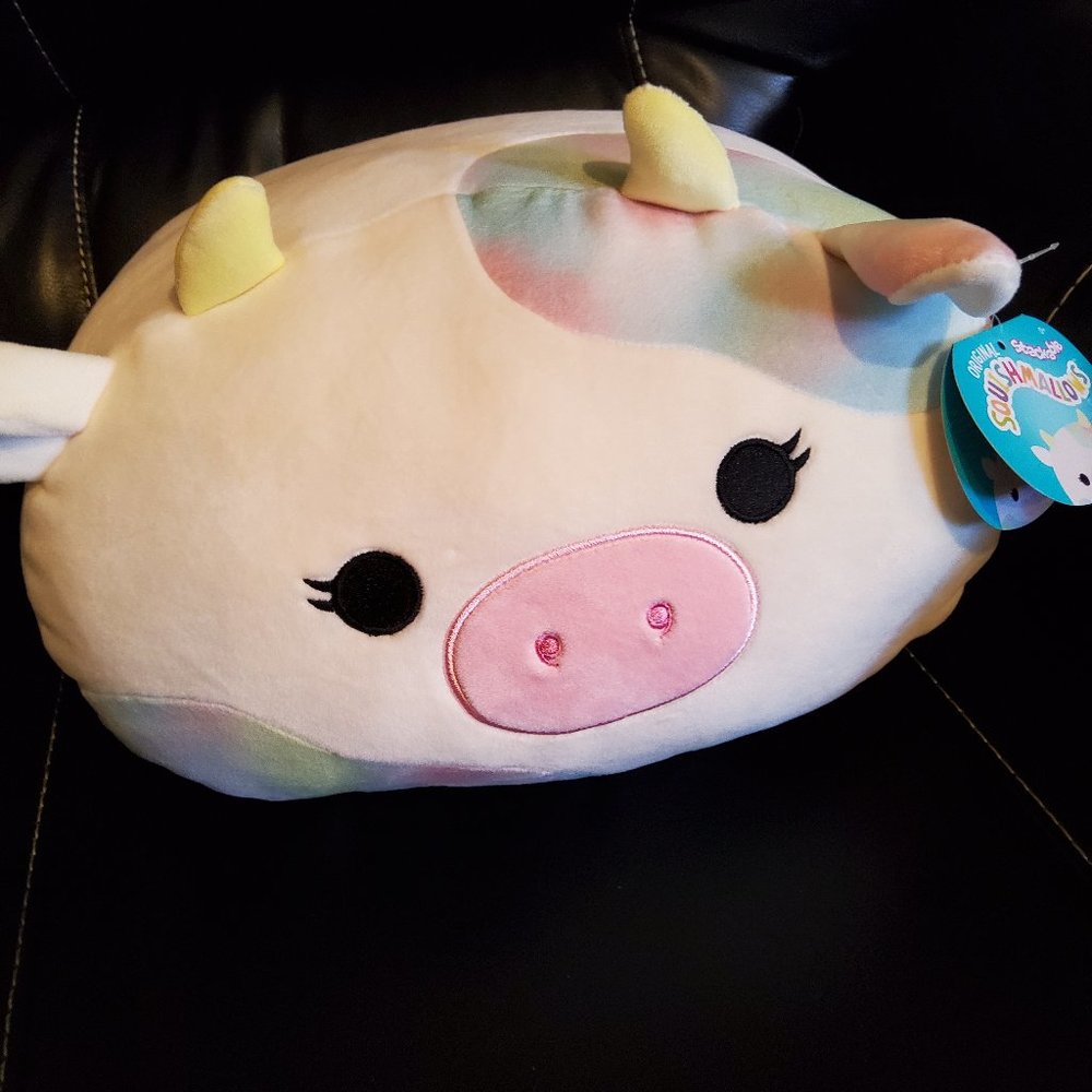 Squishmallows Candess the Cow 12" stackable